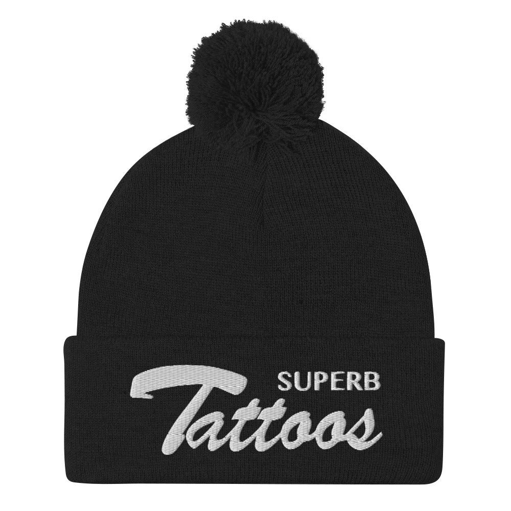 Superb Tattoos - Pom-Pom Beanie