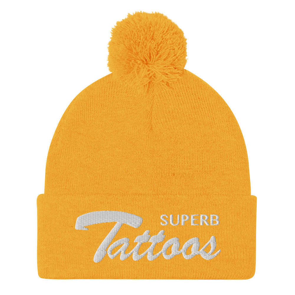 Superb Tattoos - Pom-Pom Beanie