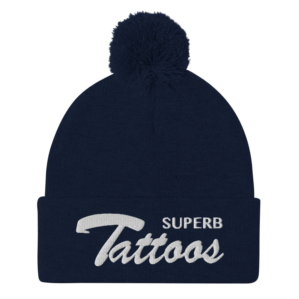 Superb Tattoos - Pom-Pom Beanie