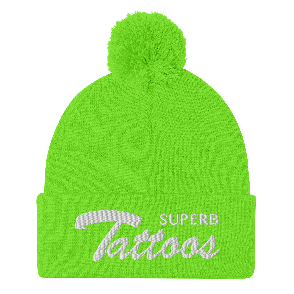 Superb Tattoos - Pom-Pom Beanie