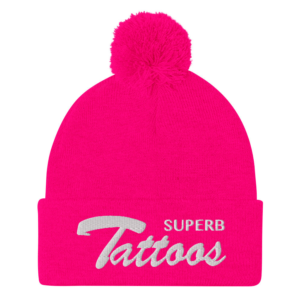 Superb Tattoos - Pom-Pom Beanie
