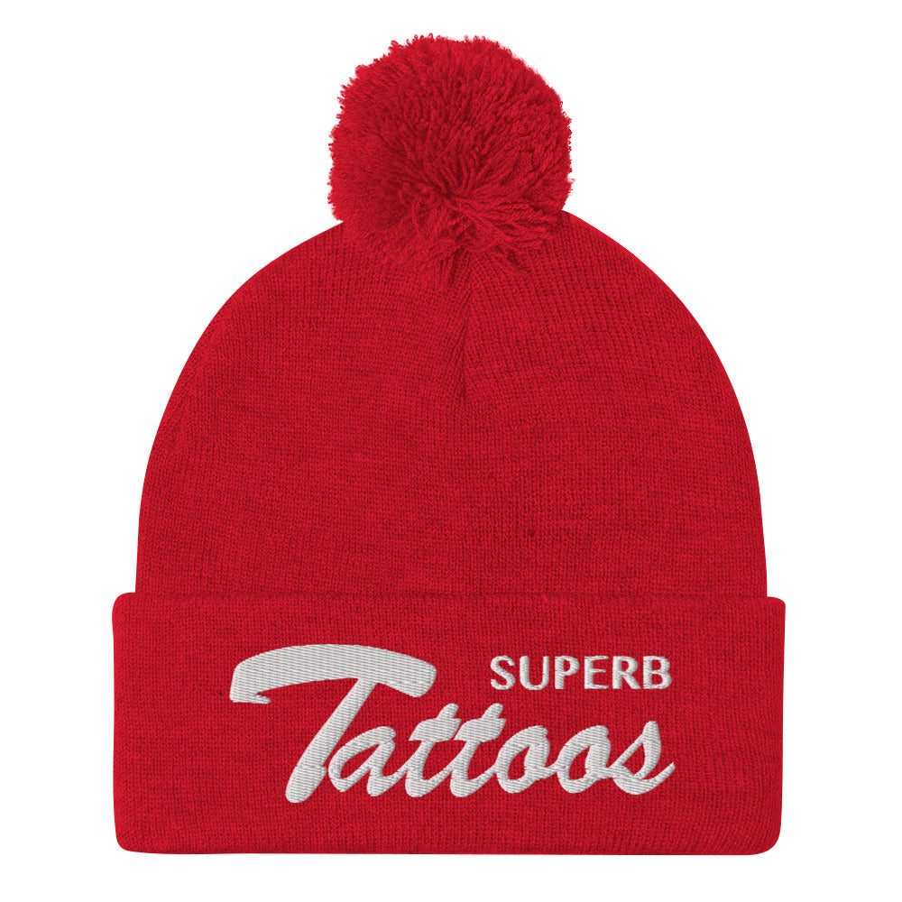 Superb Tattoos - Pom-Pom Beanie