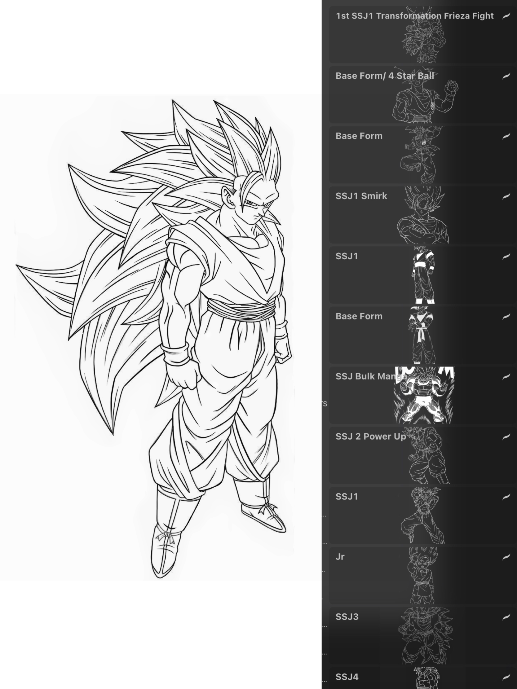 Free Goku Brushes